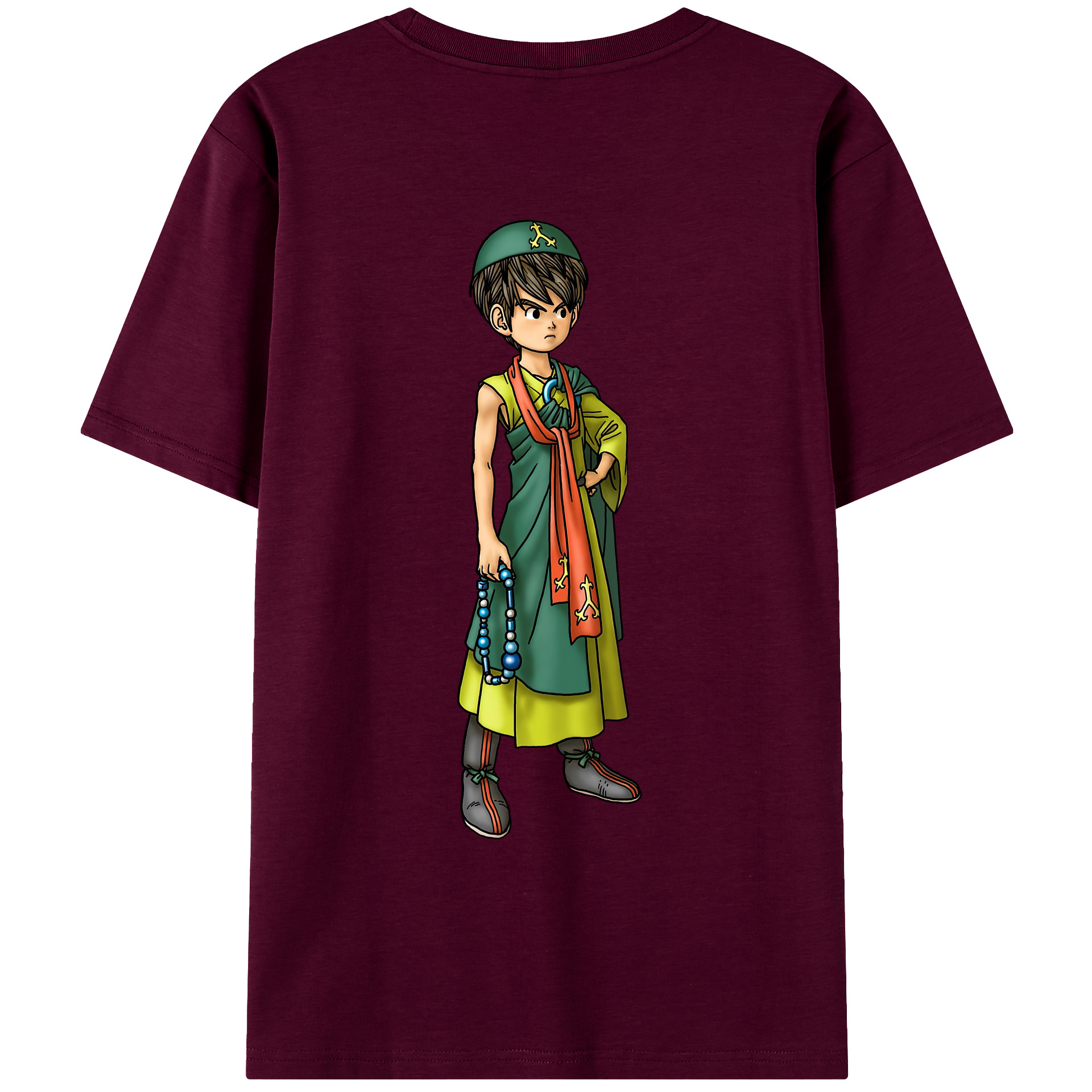 （画像用） ドラゴンクエスト Doragon Kuesuto Dragon Quest レディース半袖Tシャツ(バックプリント)